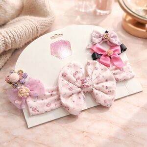 New Handcrafted Hair Accessories Lot Toddler Baby Girls